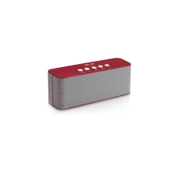 PARLANTE PORTABLE DBLUE CON BLUETOOTH /USB/SD/FM RADIO/AUX/ RED