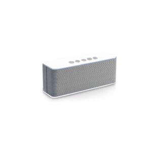 PARLANTE PORTABLE DBLUE CON BLUETOOTH /USB/SD/FM RADIO/AUX/ WHITE.