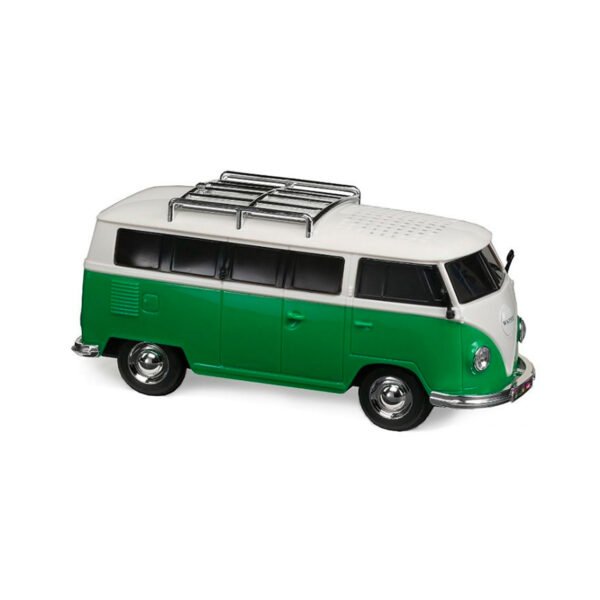 PARLANTE DISEÑO COMBI BLUETOOTH, USB, TF CARD, RADIO FM, LED, AUX 3.5MM, BATERIA RECARGABLE, DC5V. GREEN - Imagen 5