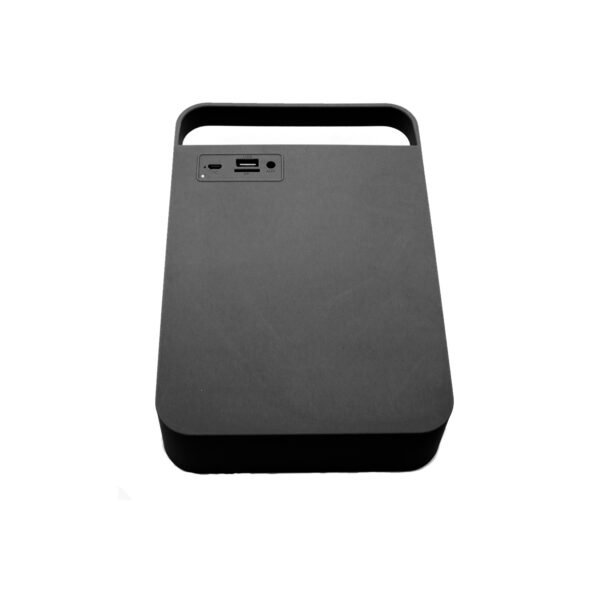 PARLANTE BLUETOOTH CON USB DBLUE, TF, AUX 3.5MM, BATERIA RECARGABLE, 15W, 100HZ-20KHZ. BLACK - Imagen 5