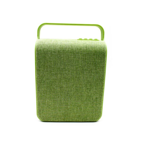 PARLANTE BLUETOOTH CON USB DBLUE, TF, AUX 3.5MM, BATERIA RECARGABLE, 15W, 100HZ-20KHZ. GREEN - Imagen 2