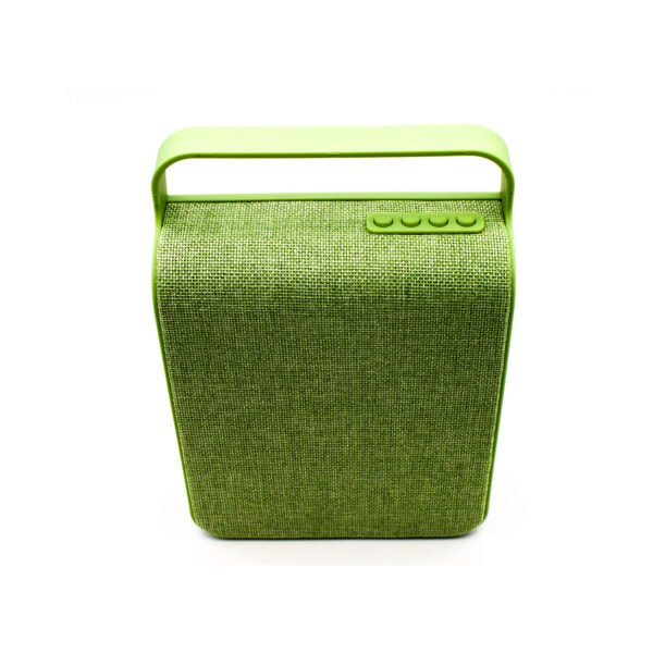 PARLANTE BLUETOOTH CON USB DBLUE, TF, AUX 3.5MM, BATERIA RECARGABLE, 15W, 100HZ-20KHZ. GREEN - Imagen 3