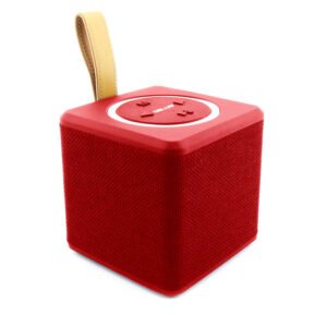 PARLANTE BLUETOOTH CON USB DBLUE, TF, AUX 3.5MM, BATERIA RECARGABLE, 8W, 60HZ-22KHZ. RED