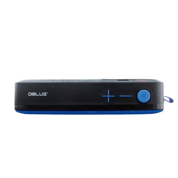 PARLANTE PORTABLE DBLUE CON BLUETOOTH /USB/SD/FM RADIO/AUX/ BLUE - Imagen 3