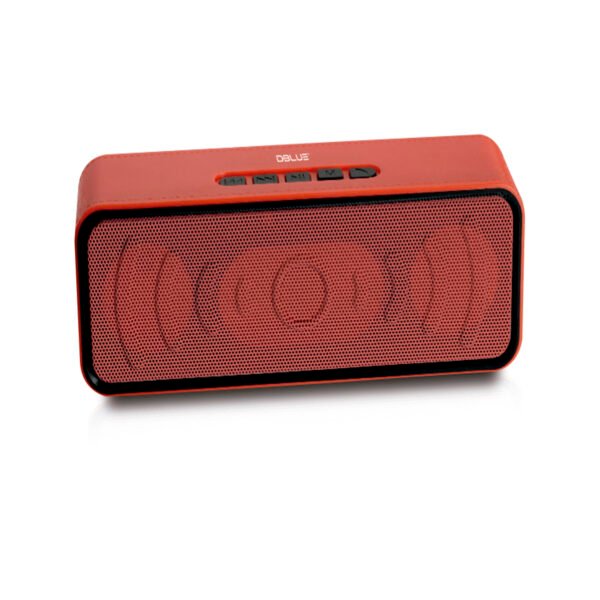 ALTAVOZ PORTATIL BLUETOOTH DBLUE CON ENTRADA SD/USB/ .RED