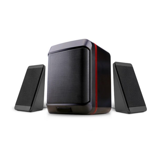 PARLANTE DBLUE SUBWOOFER 2.1, 20W RMS, BASS + 2 SATELITES, ALIMENTACION USB, CONECTOR JACK 3.5MM. - Imagen 3