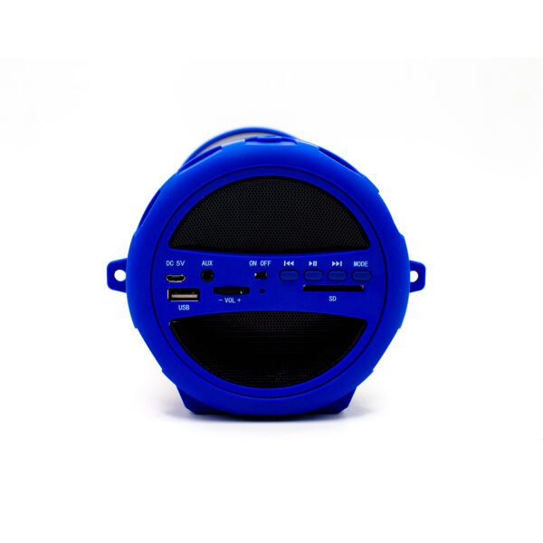 BAZOOKA PORTABLE DBLUE CON BLUETOOTH Y ENTRADA USB/SD/FM RADIO/AUX -BLUE - Imagen 2