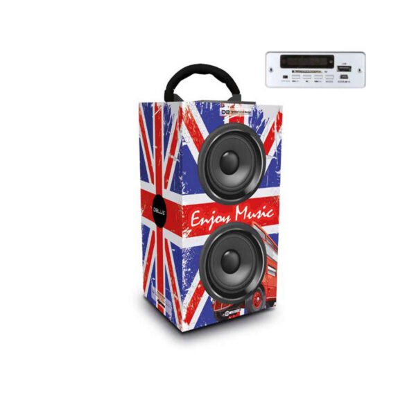 PARLANTE PORTABLE DBLUE CON BT/USB/SD/FM/AUX -DISEÑO