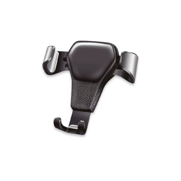 SOPORTE AUTOAJUSTABLE PARA SMARTPHONE DBLUE, CON CLIP DE SEGURIDAD, PARA REJILLAS HORIZONTALES.