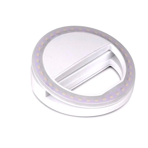 SELFIE RING LIGHT DBLUE, 3 NIVELES DE INTENSIDAD, COMPATIBLE CON SMARTPHONES, FUNCIONA CON PILAS AAA. - Imagen 2