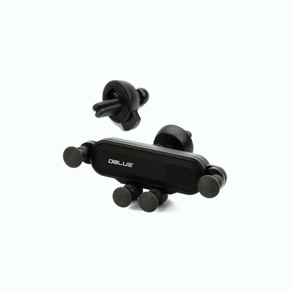 SOPORTE UNIVERSAL PARA SMARTPHONES DBLUE, GIRO 360°, AJUSTE AUTOMATICO, COMPATIBLE CON 4.7-6.5”.