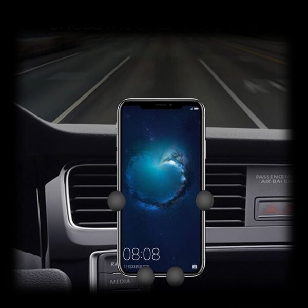 SOPORTE UNIVERSAL PARA SMARTPHONES DBLUE, GIRO 360°, AJUSTE AUTOMATICO, COMPATIBLE CON 4.7-6.5”. - Imagen 3