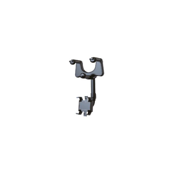 SOPORTE UNIVERSAL DBLUE PARA ESPEJO RETROVISOR, GIRATORIO 360°, FACIL INSTALACION, MATERIAL ABS.
