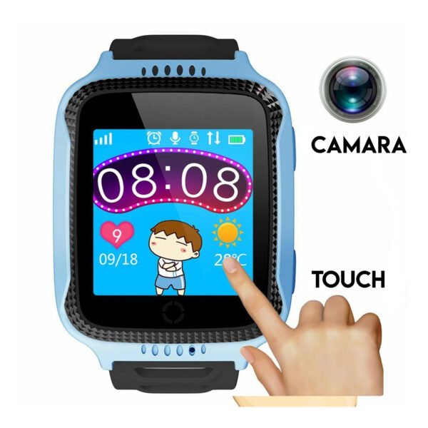 RELOJ SMARTWATCH GPS + SOS, BLUE - Imagen 3