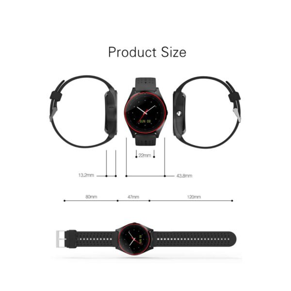 RELOJ SMARTWATCH TOUCH - CAMARA 1.3 MP - BLUE - Imagen 2