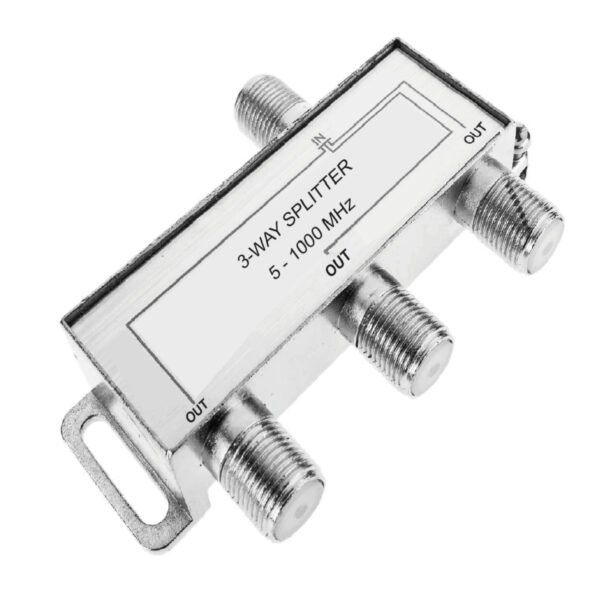 SPLITTER COAXIAL TELEVISION SATELITAL 5-2400MHZ 3 SALIDAS