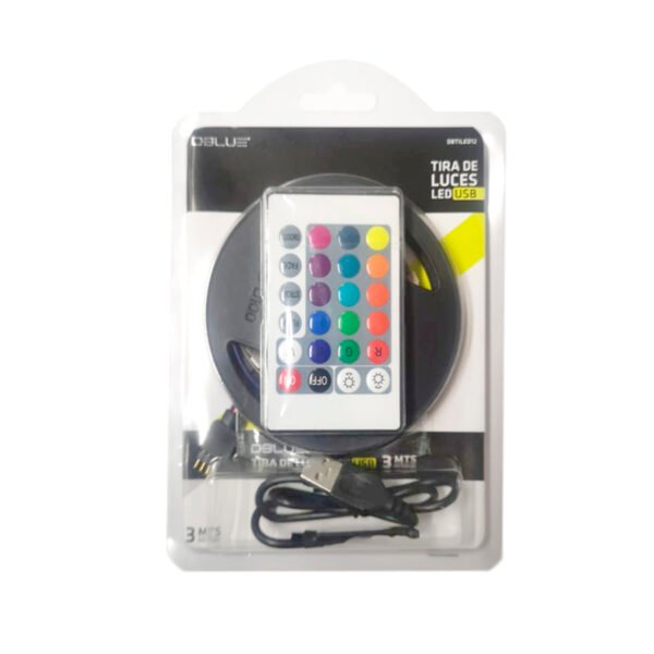 TIRA LED DE 3 METROS CON CONEXION USB - Imagen 3
