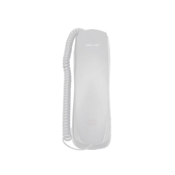 TELEFONO DE PARED DELGADO DBLUE, FUNCIONES MUTE, PAUSE, REDIAL, LUZ NOCTURNA, COMPACTO Y PRACTICO. WHITE - Imagen 3