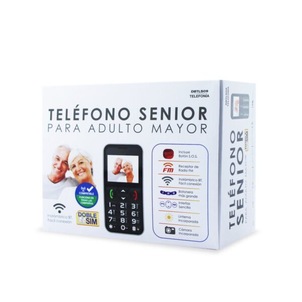 TELÉFONO CELULAR SENIOR ADULTO MAYOR - Imagen 4