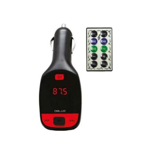 TRANSMISORES DE FRECUENCIA FM DE MP3/SD/USB/ PANTALLA LED BLACK