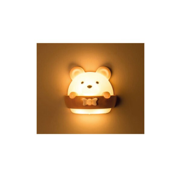 LÁMPARA LED DE PARED PARA NIÑOS, DISEÑO OSO - Imagen 3