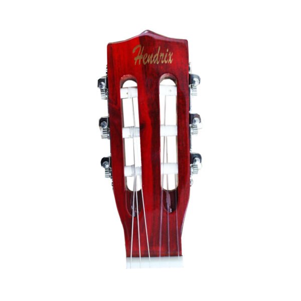 GUITARRA DE MADERA 39 PULGADAS CON FUNDA Y SET DE CUERDAS COLOR NATURAL - Imagen 3