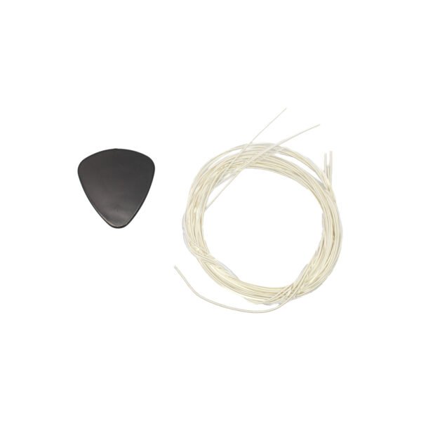 GUITARRA DE MADERA 39 PULGADAS CON FUNDA Y SET DE CUERDAS COLOR NATURAL - Imagen 4