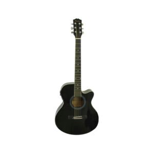 GUITARRA ELECTROACUSTICA DE 40 PULGADAS CON ECUALIZADOR DE 4 BANDAS NEGRO