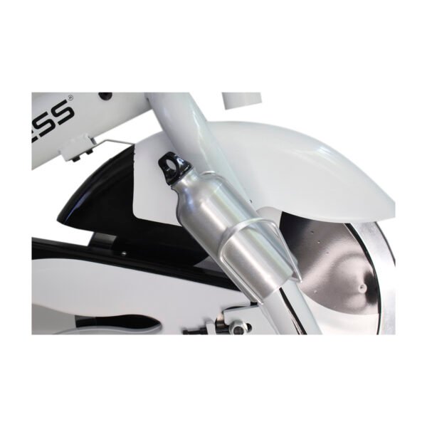 BICICLETA SPINNING FITNESS 15KG WHITE - Imagen 2