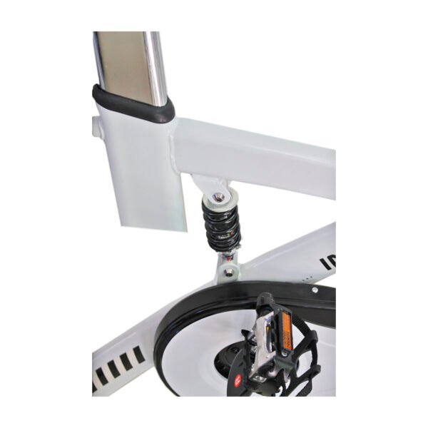 BICICLETA SPINNING FITNESS 15KG WHITE - Imagen 3
