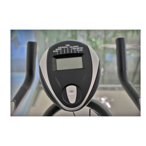 BICICLETA SPINNING FITNESS 15KG WHITE - Imagen 4