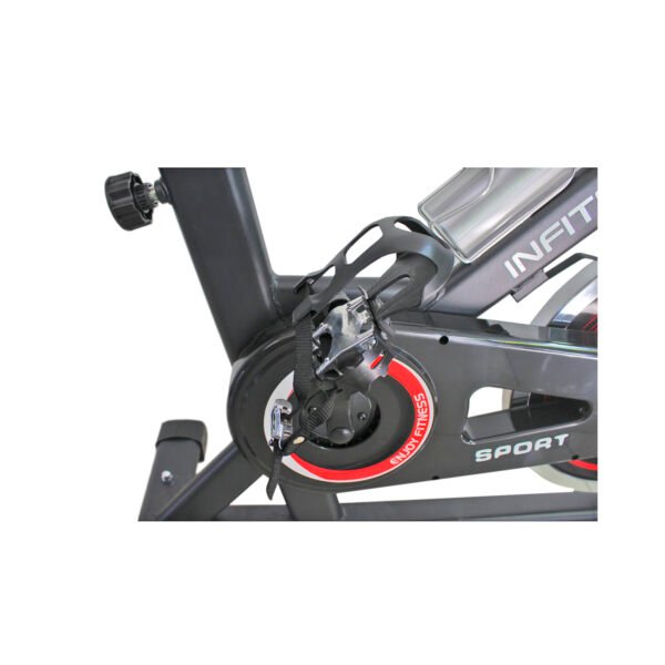 BICICLETA SPINNING FITNESS 13KG WHITE - Imagen 2