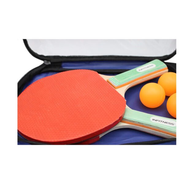SET DE JUEGO CON 2 PALETAS DE MADERA, SISTEMA ANTI-VIBRACION, 3 PELOTAS Y BOLSO DE TRANSPORTE. - Imagen 2