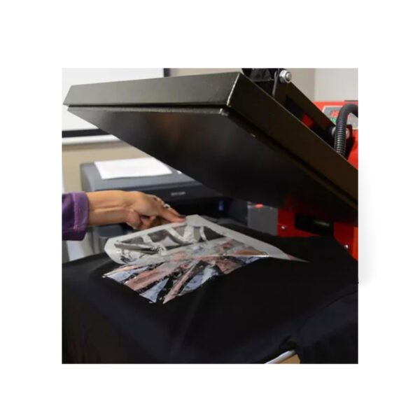 PAPEL TRANSFER PARA TELAS NEGRAS A4 (210X297MM), 10 HOJAS, 175 GRS, PARA IMPRESORAS INKJET. ALTA RESOLUCION, SECADO RAPIDO, RESISTENTE AL AGUA. - Imagen 2