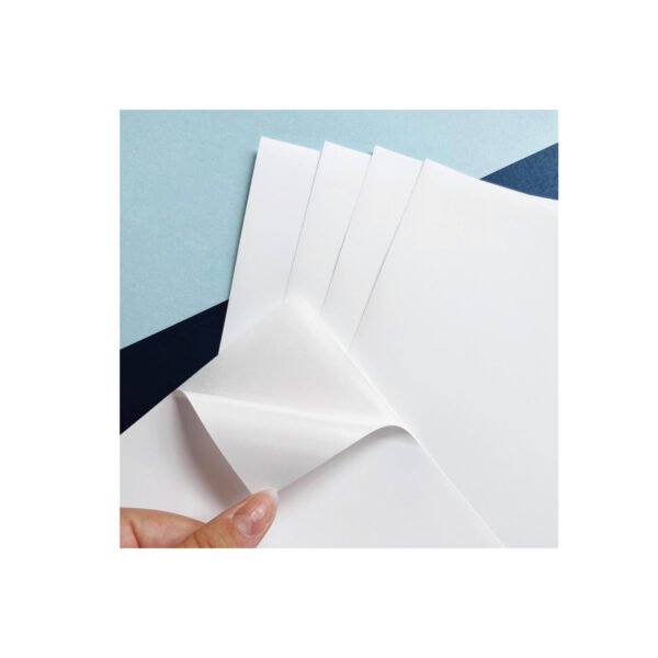 PAPEL FOTOGRAFICO GLOSSY AUTODEHESIVO A4, 100 HOJAS, 180 GRS, ALTA DEFINICION, SECADO RAPIDO. - Imagen 3