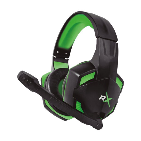 AUDIFONOS GAMER JACK 3.5 PARA CONSOLA DE VIDEO JUEGO GREEN . - Imagen 4