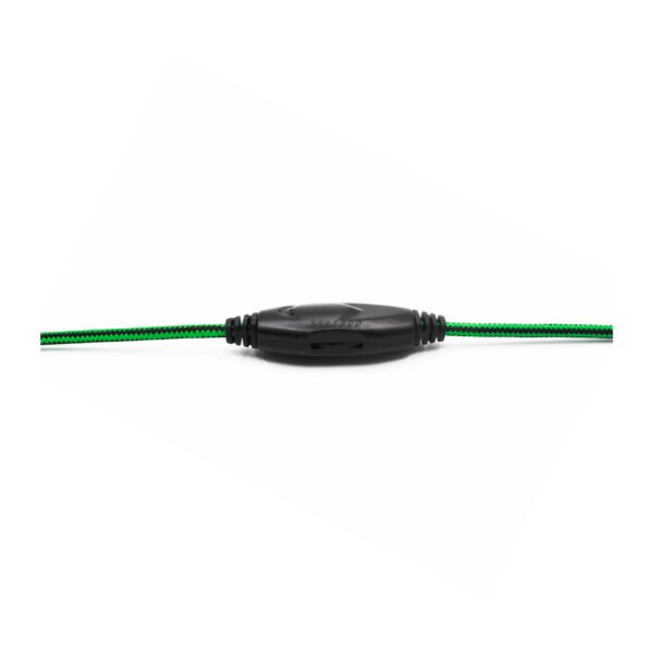 AUDIFONOS GAMER JACK 3.5 PARA CONSOLA DE VIDEO JUEGO GREEN .