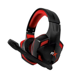 AUDIFONOS GAMER REPTILEX JACK 3.5 PARA CONSOLA DE VIDEO JUEGO RED.