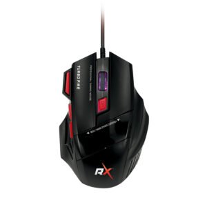 GAMING MOUSE REPTILEX 7 BOTONES CON LUZ LED, 1200/1600/2400/3200 DPI