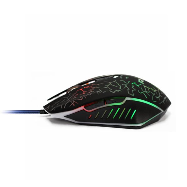 GAMING MOUSE REPTILEX 6 BOTONES CON LUZ LED, 1200/1600/2400/3200 DPI - Imagen 2