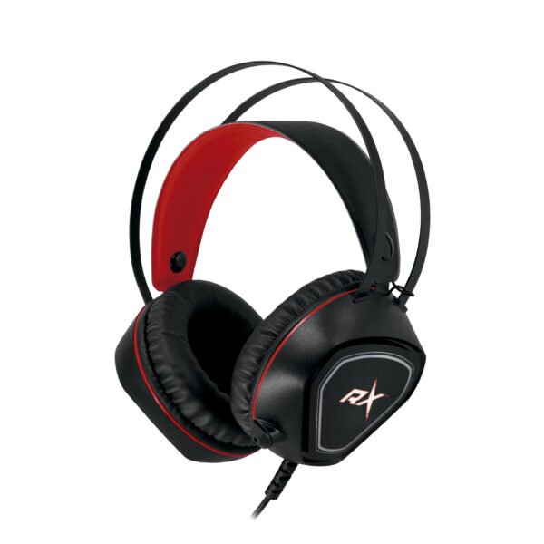 AUDIFONOS GAMER PRO CON MICROFONO 7.1 REPTILE X, USB, 3,5MM- ALMOHADILLAS, CABLE 1.8M, CONTROL DE VOLUMEN, PC. - Imagen 2