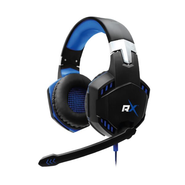 AUDIFONOS GAMER CON MICROFONO REPTILE X, USB, ILUMINACION LED, CABLE 2M, CONTROL DE VOLUMEN, PC. - Imagen 2
