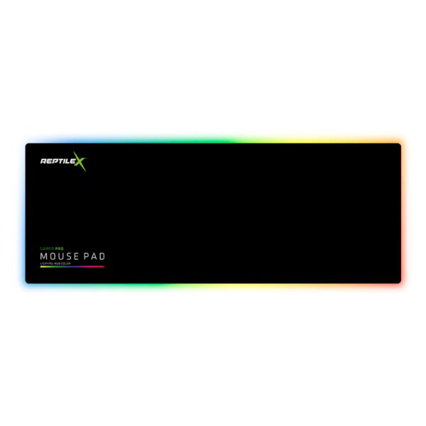 MOUSEPAD GAMER PRO REPTILE, SUPERFICIE ANTIDESLIZANTE, CONEXION USB LIGHTING, 300X800X4MM