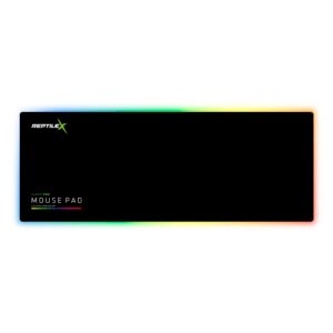 MOUSEPAD GAMER PRO REPTILEX, SUPERFICIE ANTIDESLIZANTE, CONEXION USB LIGHTING, 400X900X4MM
