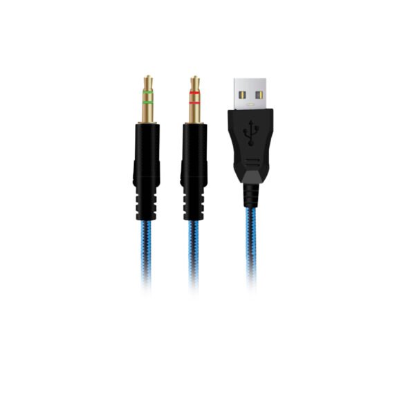 AUDIFONOS REPTILEX COMPATIBLES CON PC/PS4/X-ONE/SWITCH, SONIDO ESTEREO, MICROFONO OMNIDIRECCIONAL 50 MM. - Imagen 2