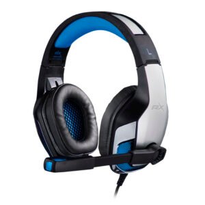 AUDIFONOS GAMER LED REPTILEX, USB, AURICULAR ?50MM, MICROFONO 6X2.7MM, FRECUENCIA 20HZ-20KHZ, CABLE 2M, SENS. 115DB.