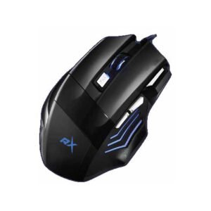 MOUSE ERGONOMICO REPTILEX USB, DPI 800-2400, 7 BOTONES, TEMPERATURA DE USO 0°C-40°C, CONEXION PLUG & PLAY.