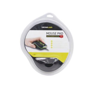 MOUSE PAD GEL CON APOYA MUÑECAS - BLACK