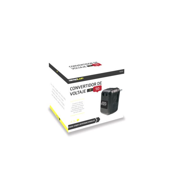 CONVERTIDOR DE VOLTAJE 220V A 110V/ 50W - Imagen 3