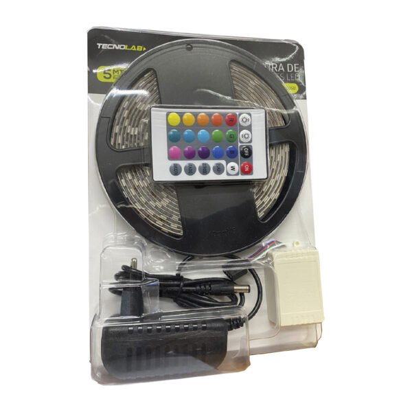 TIRA LED DE 5 METROS CON TRANSFORMADOR. LED 5050 - Imagen 5